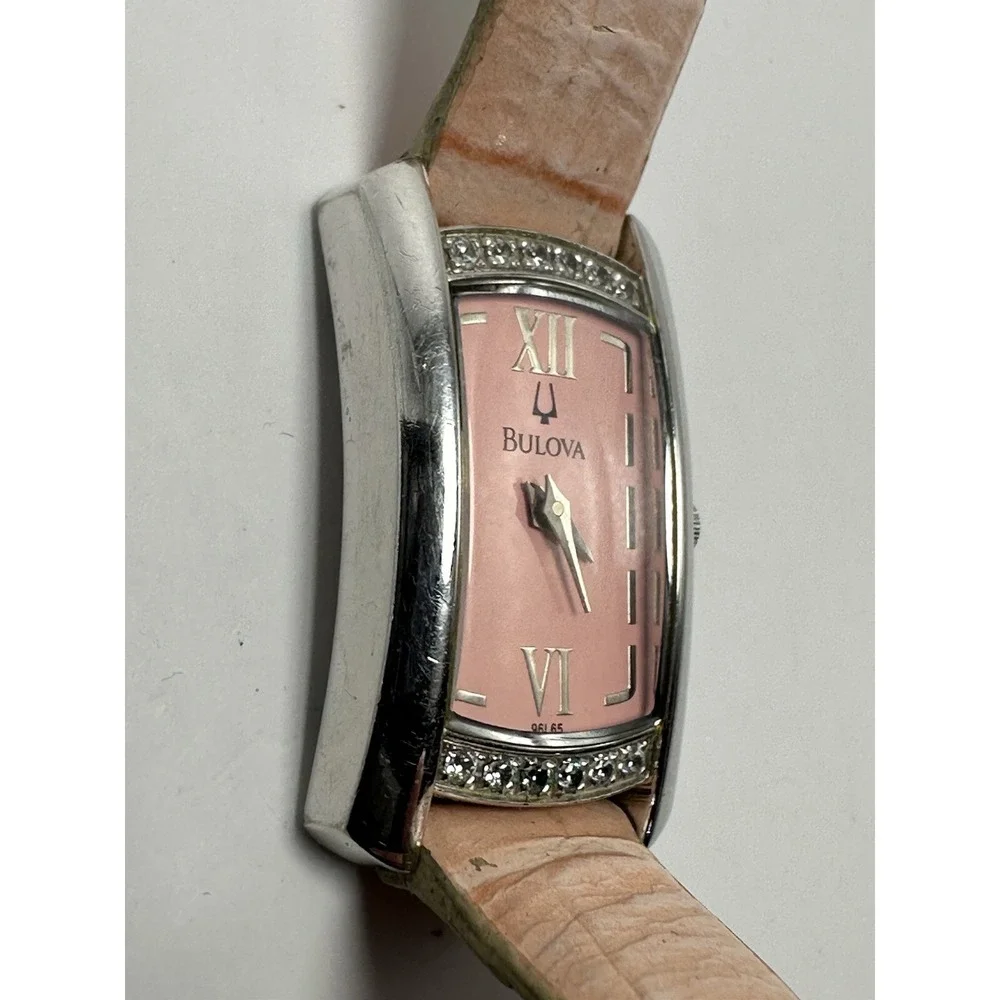 Bulova 96L65 Ladies Watch New Battery 17MM 6.75